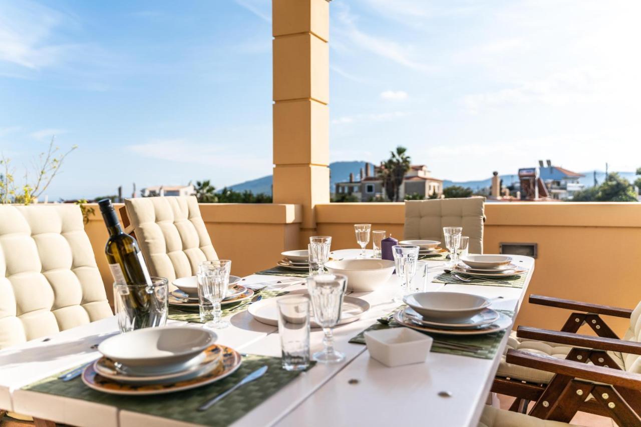 Coastline Maisonette Near Athens Airport And Rafina Port Artemida  Exterior photo